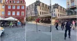 Pijacka burda kiboli we Wrocławiu. Latały krzesła, stoły i naczynia. Sprawców nie ma!