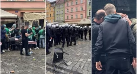 To nie kibice, to bandyci! Znów zamieszki na Rynku. Ranny człowiek. Zatrzymano 28 osób