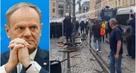 Tusk po zamieszkach we Wrocławiu: Ostrzegamy! Policja będzie bezwzględna!