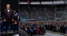Andrea Bocelli oczarował Wrocław. Taki głos na świecie jest tylko jeden!