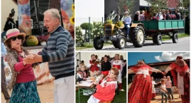 Sobotnie dożynki pod Wrocławiem trwały do późnej nocy. Oto zdjęcia i filmy