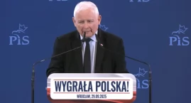 Kaczyński we Wrocławiu. Przyjechał dziękować za Nawrockiego, a straszył Niemcami i wojną