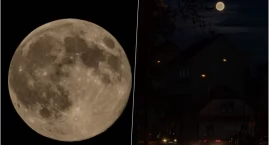 Ale widok! Superksiężyc rozświetlił ciemne niebo [WASZE ZDJĘCIA]