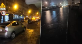 Wrocław zmienił się w wielkie lodowisko. 