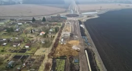 Tak idą prace na Wschodniej Obwodnicy Wrocławia. Zobacz zdjęcia z lotu ptaka! 
