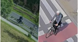 Wiadomo kim jest rowerzysta, który zaatakował seniorkę. Na policję zgłosił się jego prawnik