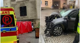 Samochód staranował pieszych. Ojciec z synem zginęli&hellip;
