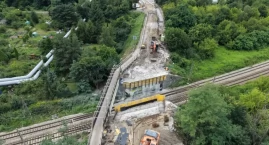 Jeden wiadukt zniknął, drugi nabiera kształtów. Tak &hellip;