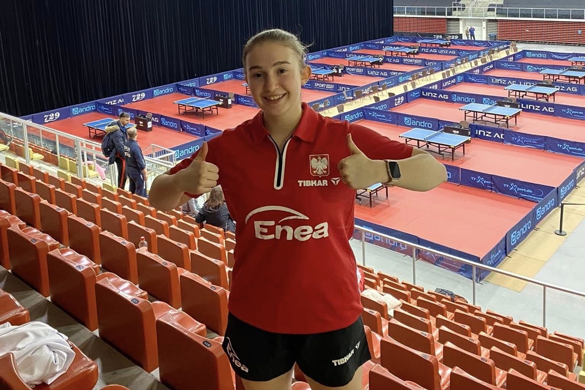 Zuzanna Pawelec znów w kadrze narodowej juniorek w tenisie stołowym