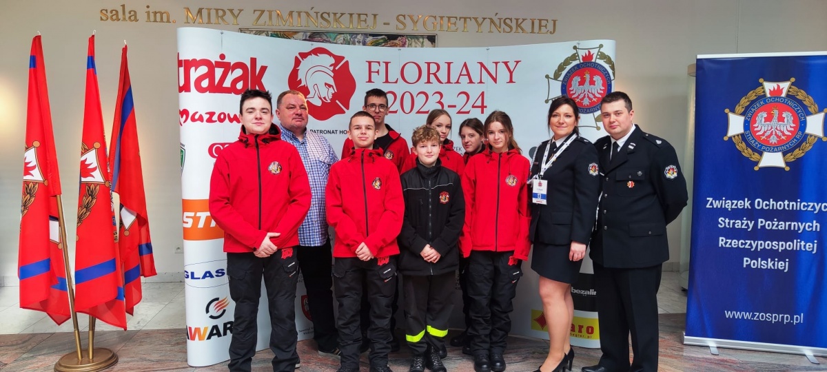 OSP Nowy Dwór Mazowiecki ze statuetką Floriana! To prestiżowa nagroda strażacka za najlepszą inicjatywę dla lokalnych społeczności