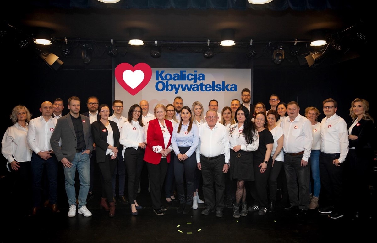 Koalicja Obywatelska zaprezentowała kandydatów do Rady Powiatu Nowodworskiego