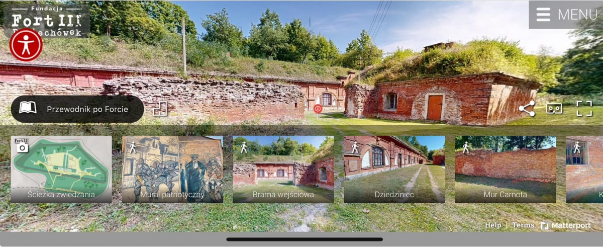 Wirtualny spacer 3D po Forcie III w Pomiechówku w najlepszej piątce w międzynarodowym konkursie Digital Twin Awards