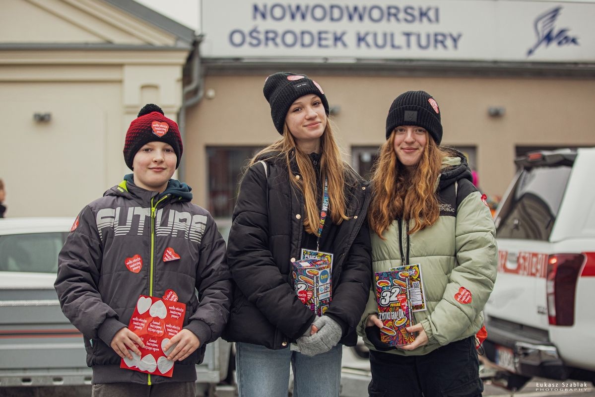Wielka Orkiestra Świątecznej Pomocy 2024. Ile pieniędzy zebrały sztaby z powiatu nowodworskiego?