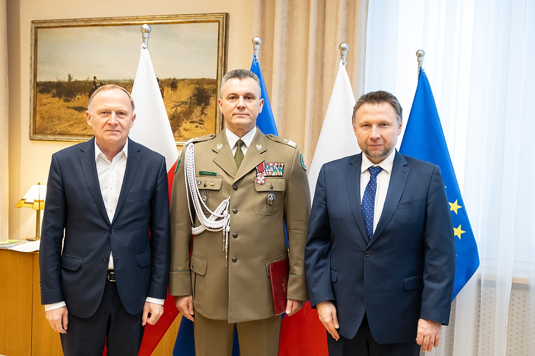 Kraj. Robert Bagan nowym komendantem głównym Straży Granicznej. Wcześniej stał na czele Nadwiślańskiego Oddziału SG