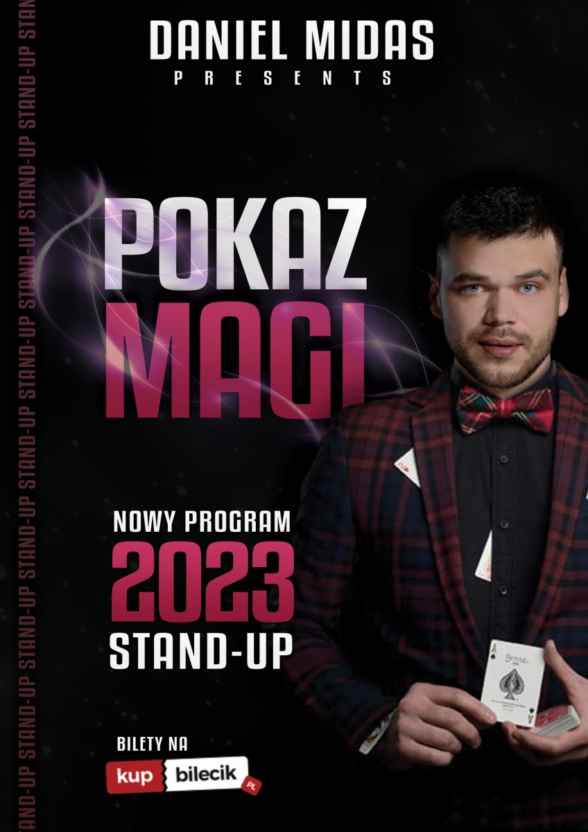 Stand-uper Daniel Midas wystąpi w Kasynie Oficerskim. Internet podbił 