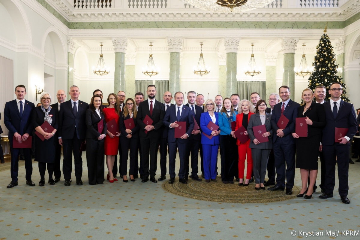 Kraj. Rząd premiera Donalda Tuska zaprzysiężony
