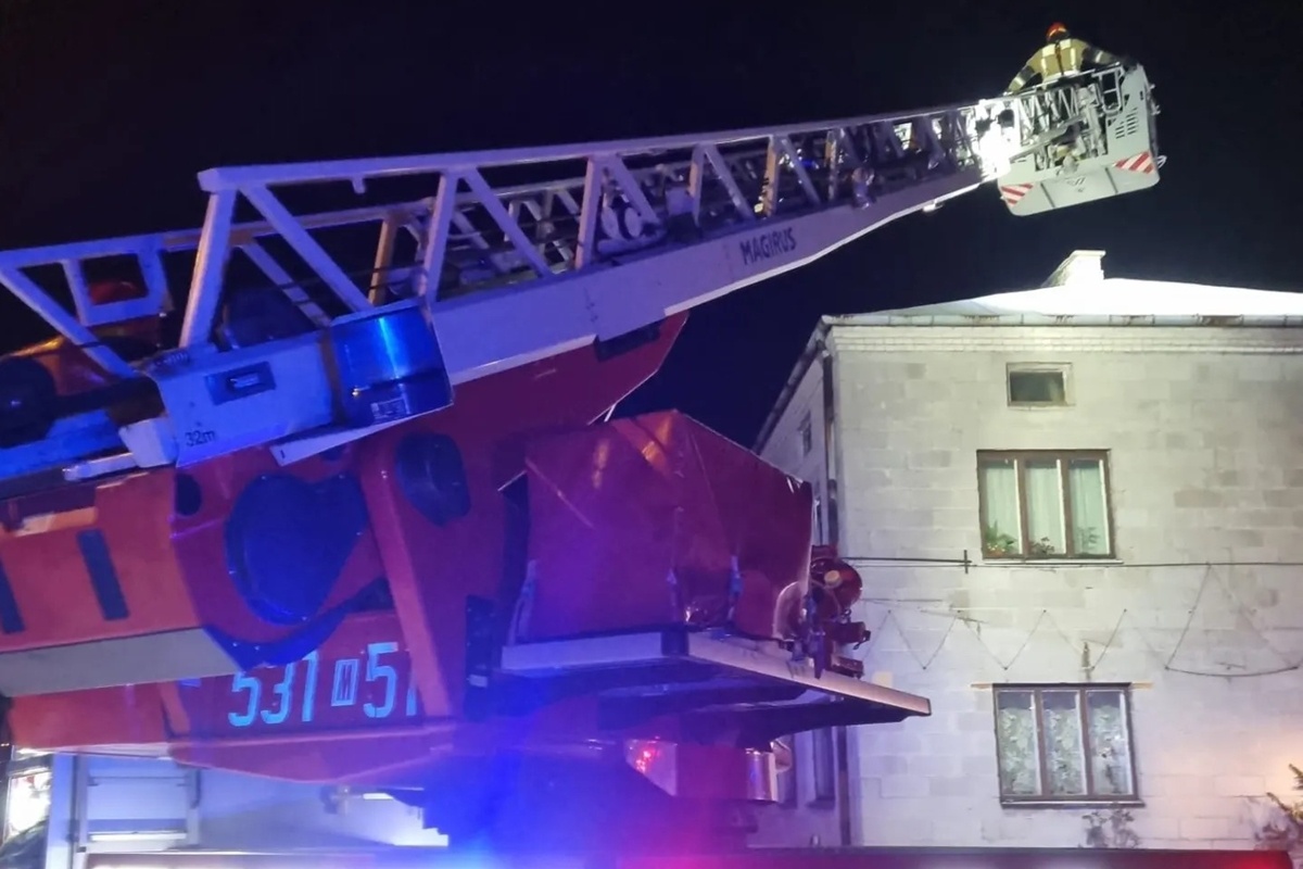 Pożar sadzy w domach w Górkach i Lorcinie