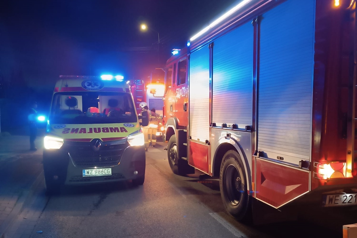 Czosnów. Policja zatrzymała kierowcę podejrzewanego o potrącenie pieszej w Małocicach