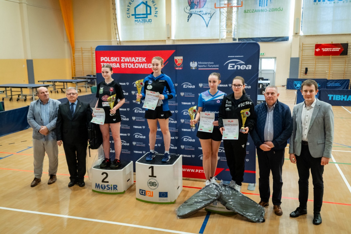 Zawodniczka KTS-u wygrała Grand Prix Polski Juniorek w tenisie stołowym