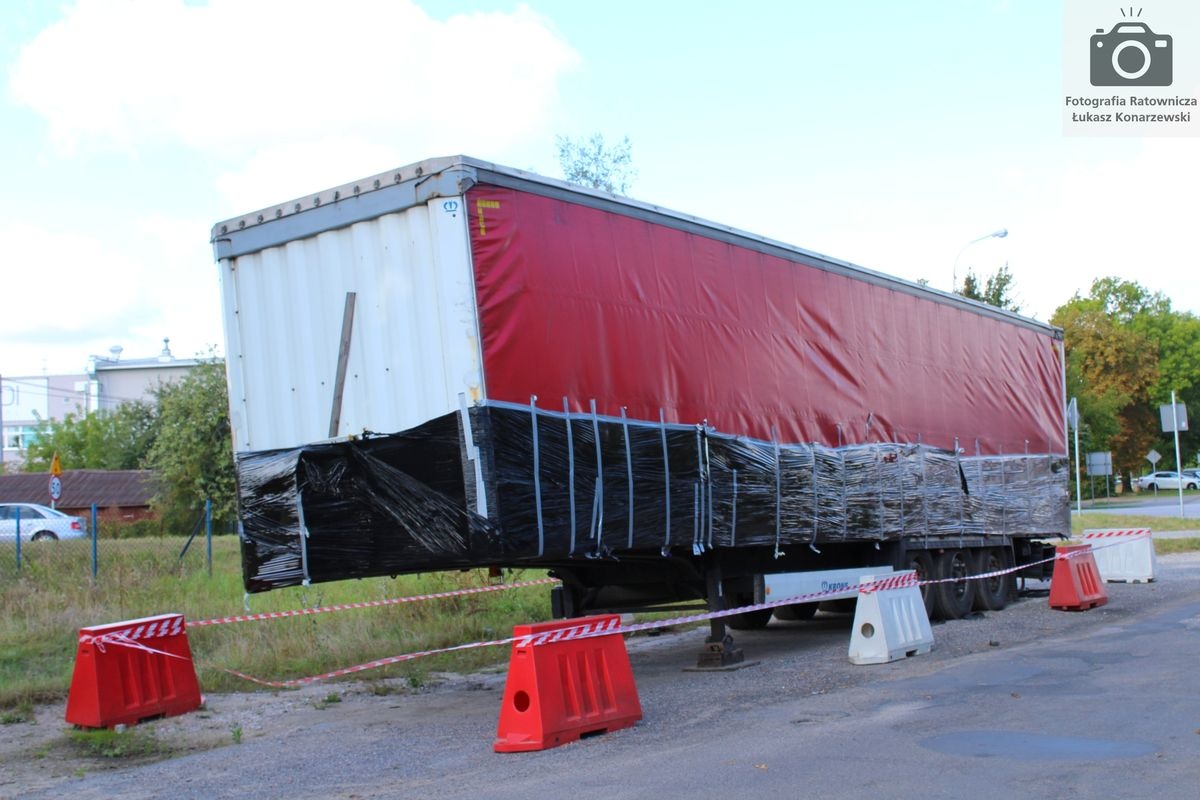 Czosnów. Zniknęła bomba chemiczna na kołach. Postępowanie w sprawie kradzieży zawieszone