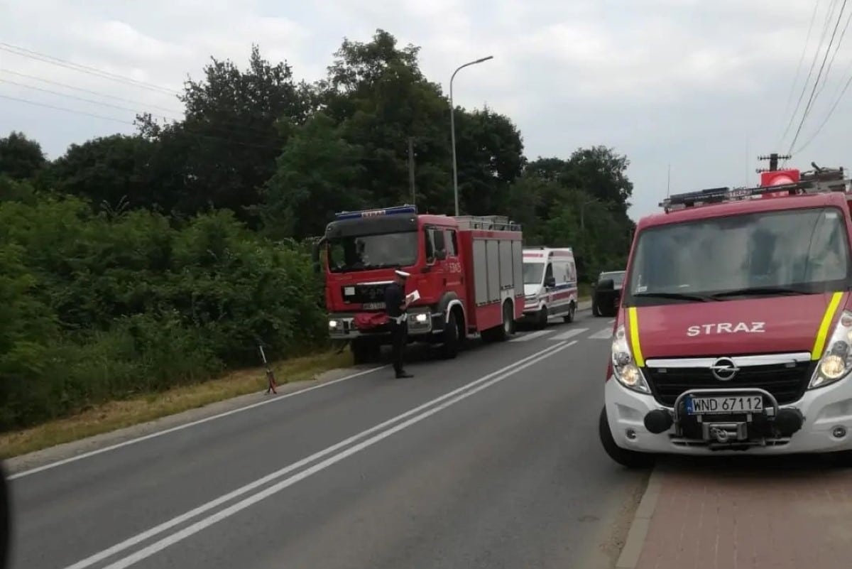 Pomiechówek. Potrącenie rowerzystki przez samochód osobowy w Nowym Modlinie