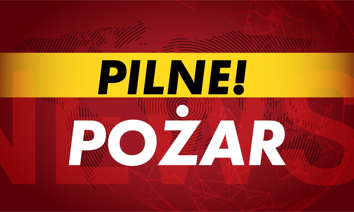 Pomiechówek. Pożar w zakładzie produkcyjnym w Nowym Modlinie