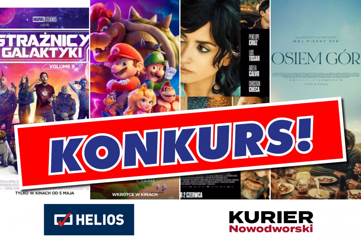 Moc hitów w majowym repertuarze kina Helios w Legionowie!