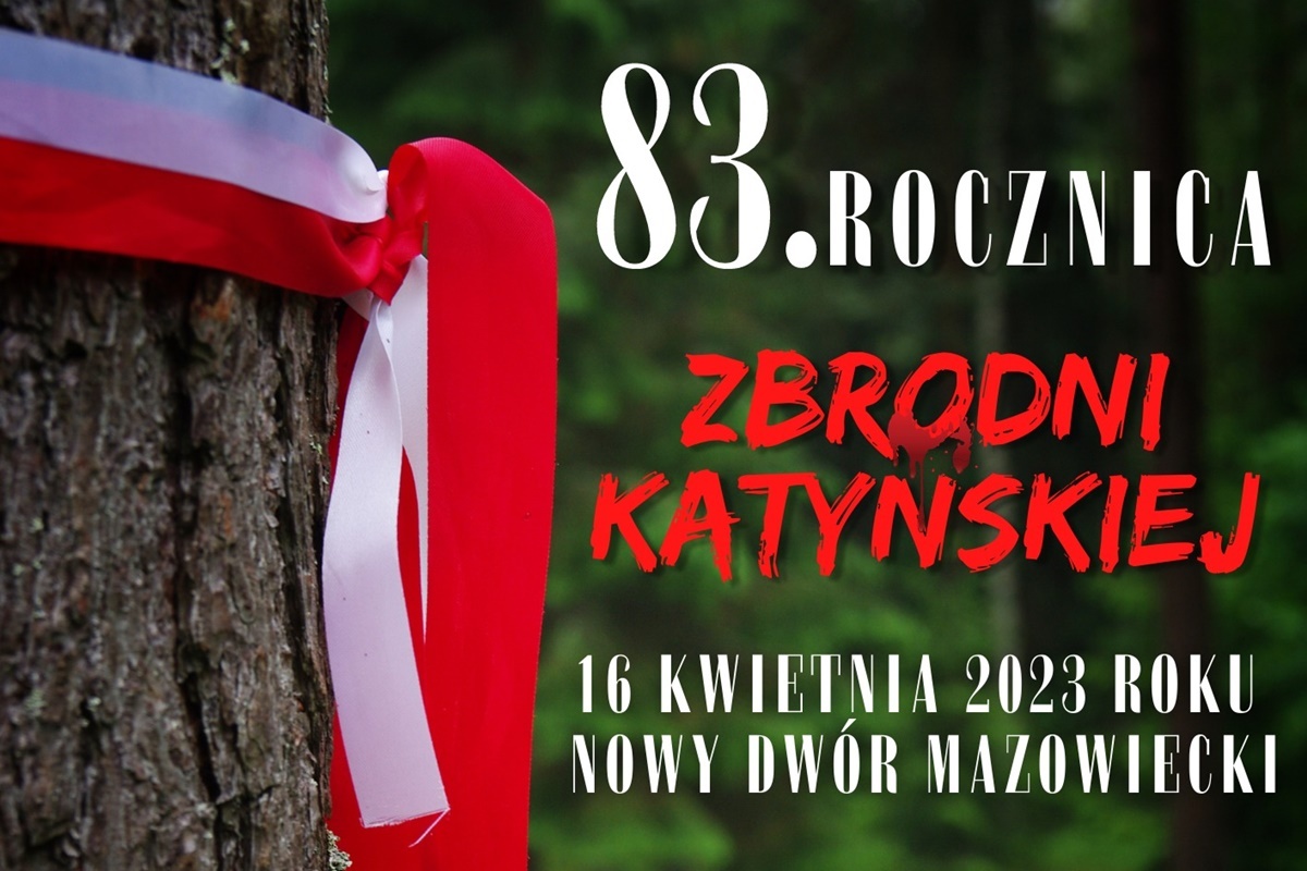 Dzień Pamięci Ofiar Zbrodni Katyńskiej. Uroczystości już w najbliższą niedzielę