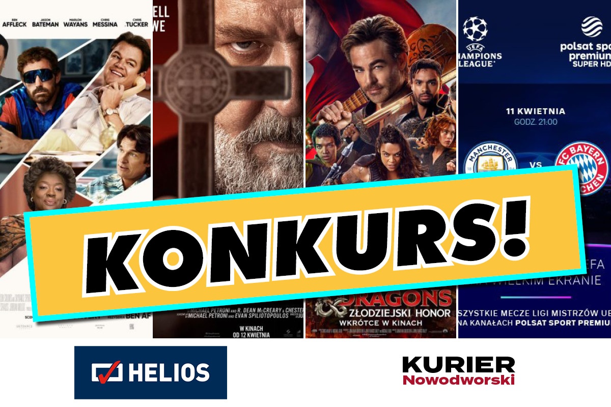 Mocny początek kwietnia na ekranach Heliosa w Legionowie