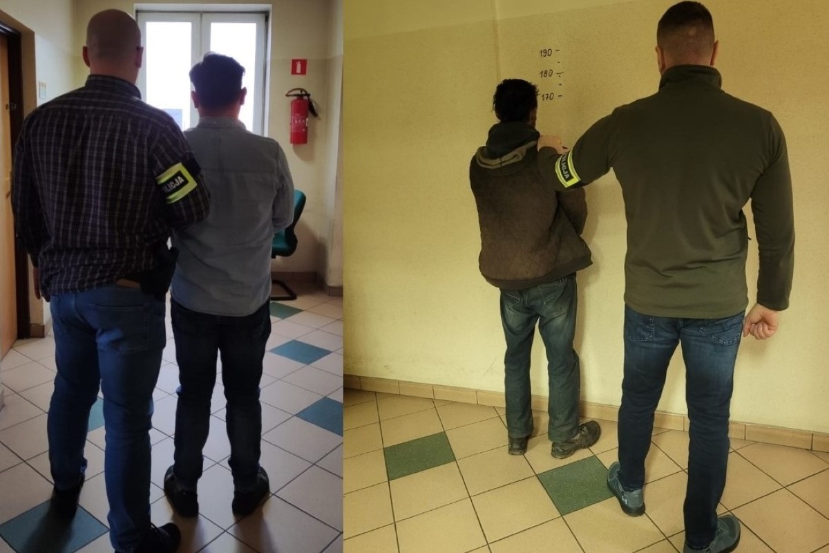 Powiat. Policjanci zatrzymali dwóch poszukiwanych mężczyzn w Lorcinie i Warszawie