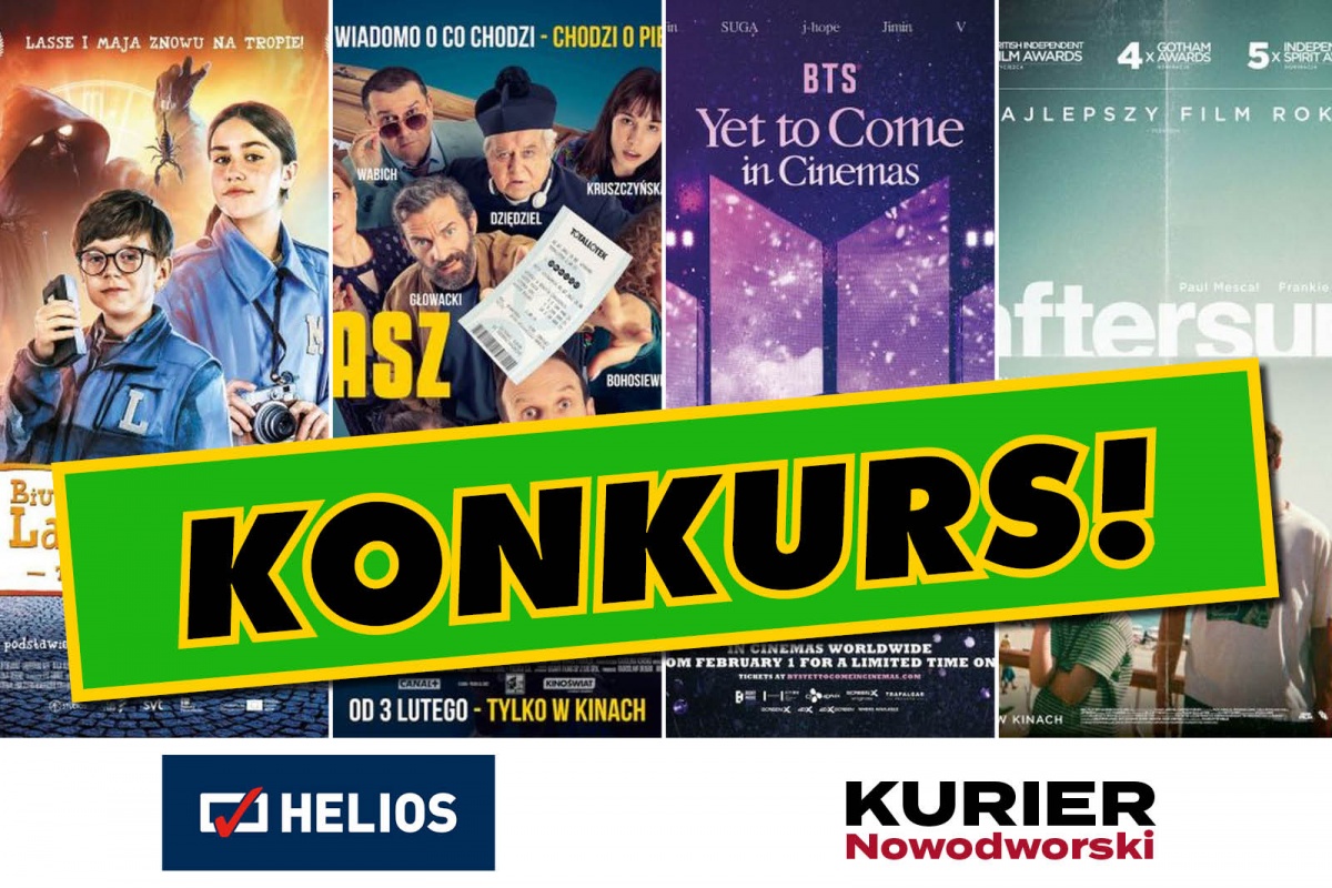 Najnowsze propozycje Kina Helios w Legionowie