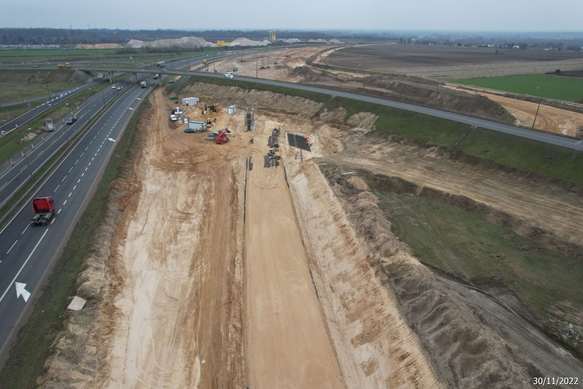 Zmiana organizacji ruchu na S7 Modlin-Czosnów (galeria)