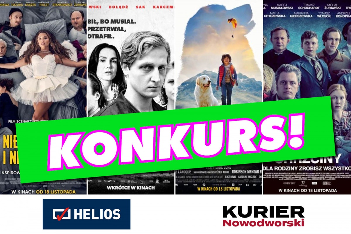 Gorący filmowy listopad w kinach Helios w Legionowie