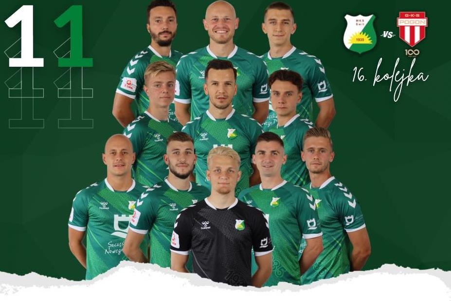 Świt Nowy Dwór Mazowiecki. Piąta porażka podopiecznych Mariusza Miecznikowskiego. Bolesny pojedynek o fotel lidera