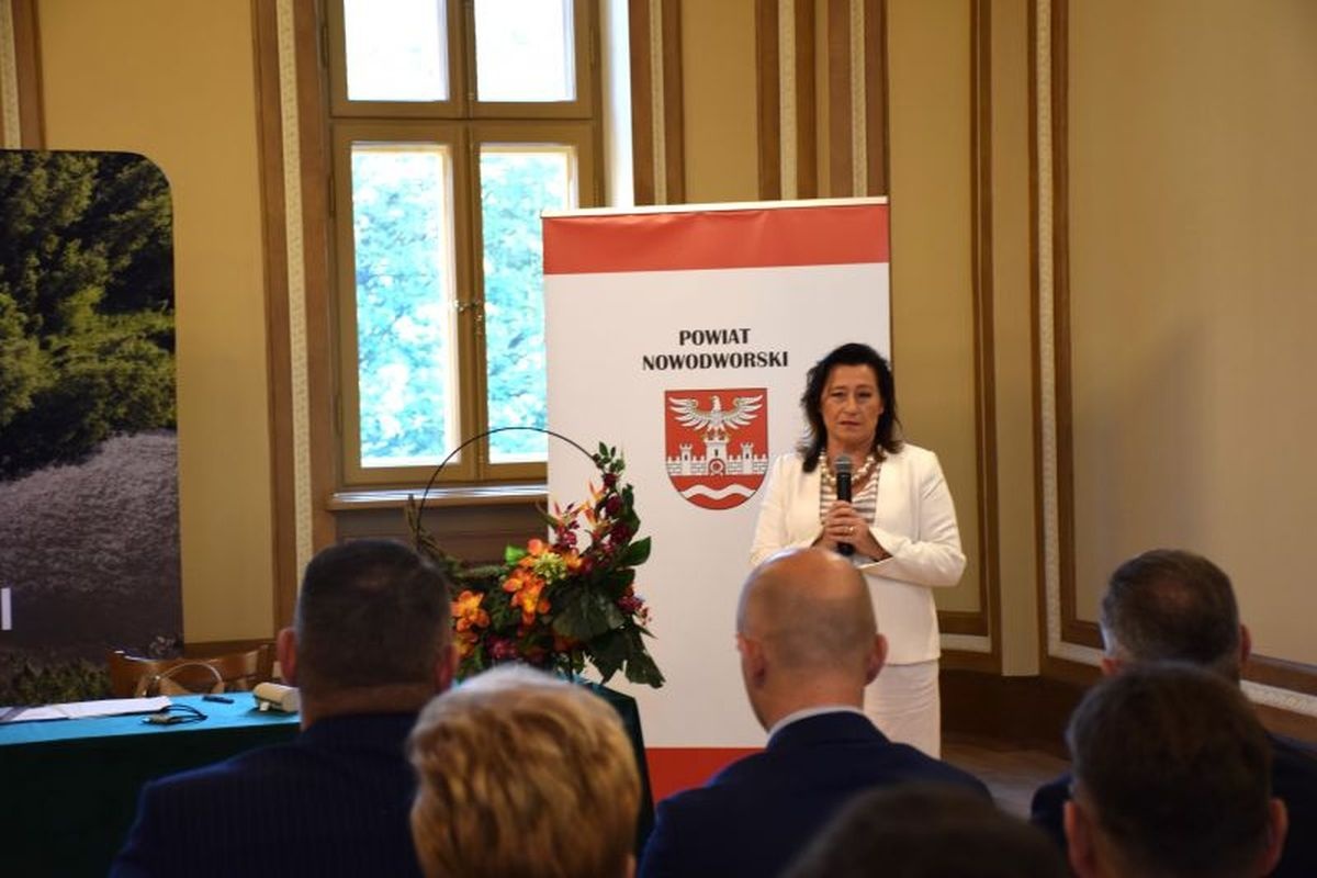 Starosta nowodworska Magdalena Biernacka na czele Mazowsza w Związku Powiatów Polskich