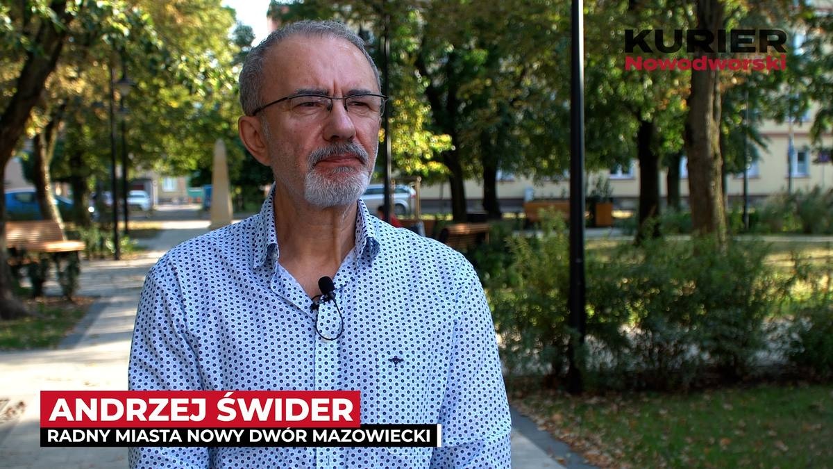 Nowy Dwór Mazowiecki. Radny Andrzej Świder: powinniśmy się szanować