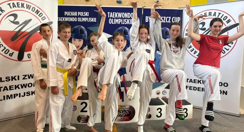 Reprezentanci Gminy Czosnów na Pucharze Polski w Taekwondo Olimpijskim w Bydgoszczy 