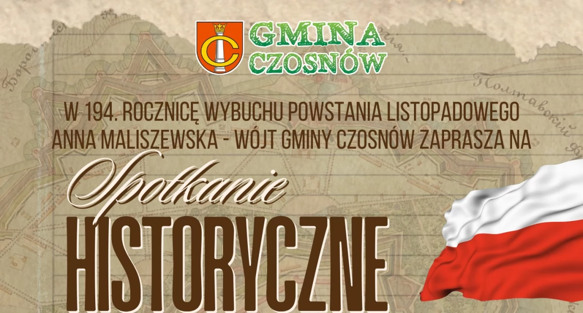 Czosnów. Spotkanie z Historią. 194. Rocznica Powstania Listopadowego