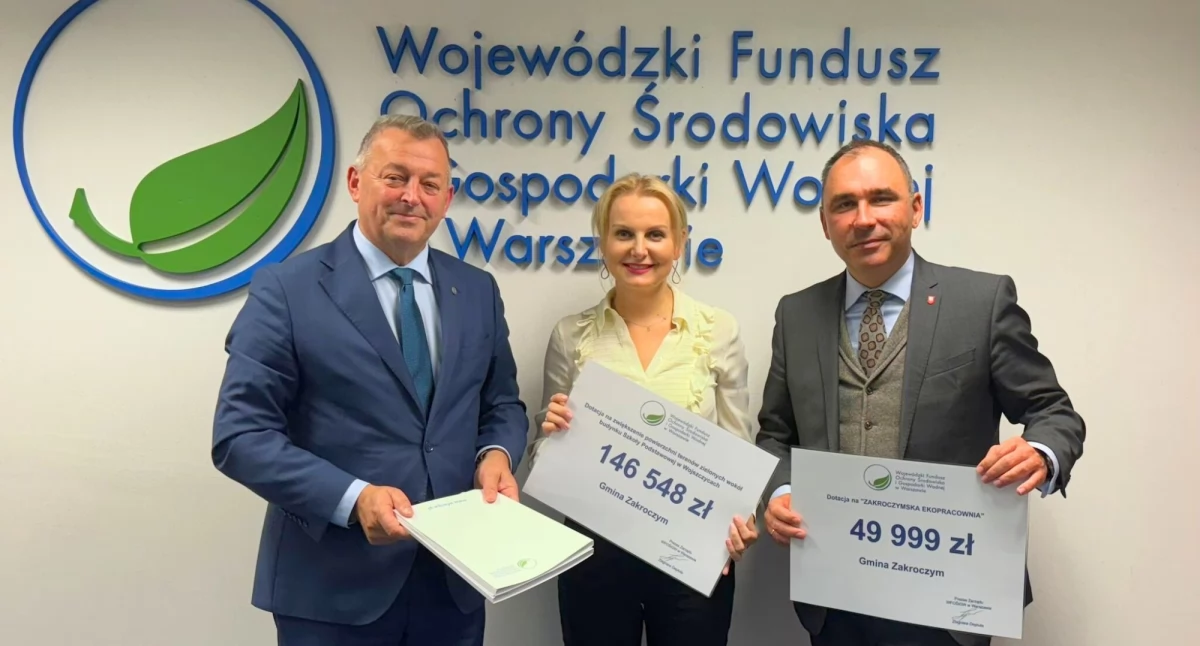 Zakroczym. Nowe Inwestycje Ekologiczne - Podpisano Umowy o Dofinansowanie