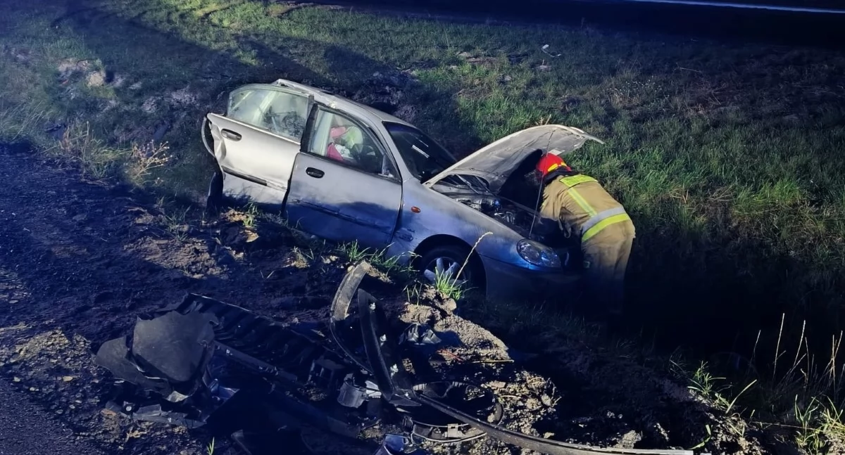 Zakroczym. Zderzenie czterech samochodów osobowych na trasie S7. Wszyscy kierowcy ukarani mandatami