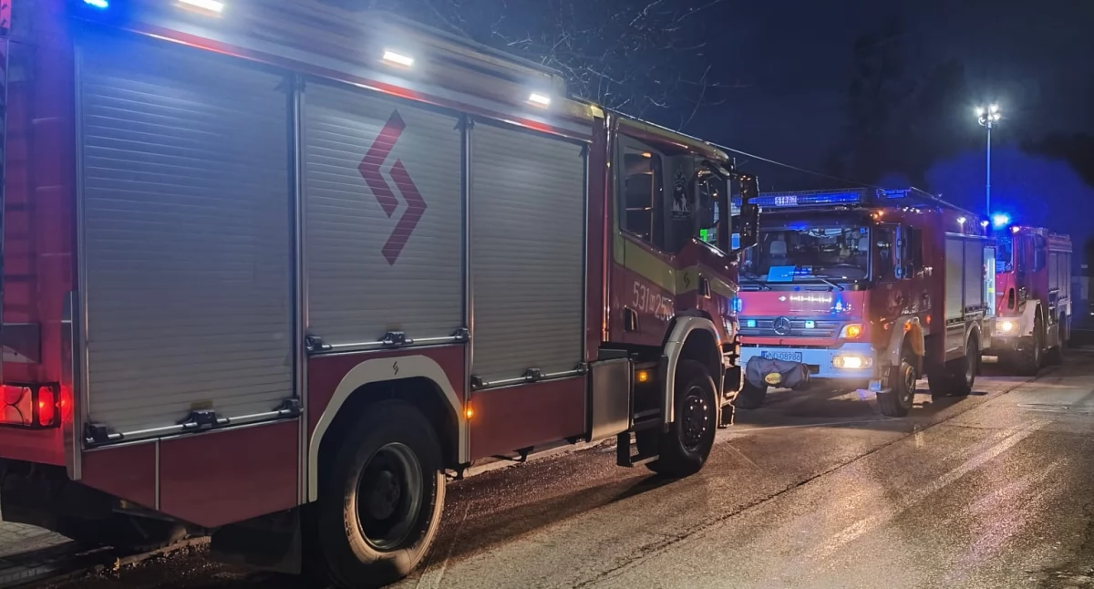Czosnów: Potrącenie mężczyzny w Czosnowie – strażacy udzielili pomocy na miejscu