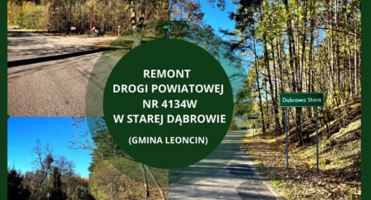 Przebudowa drogi w Dąbrowie Starej – wybrano wykonawcę
