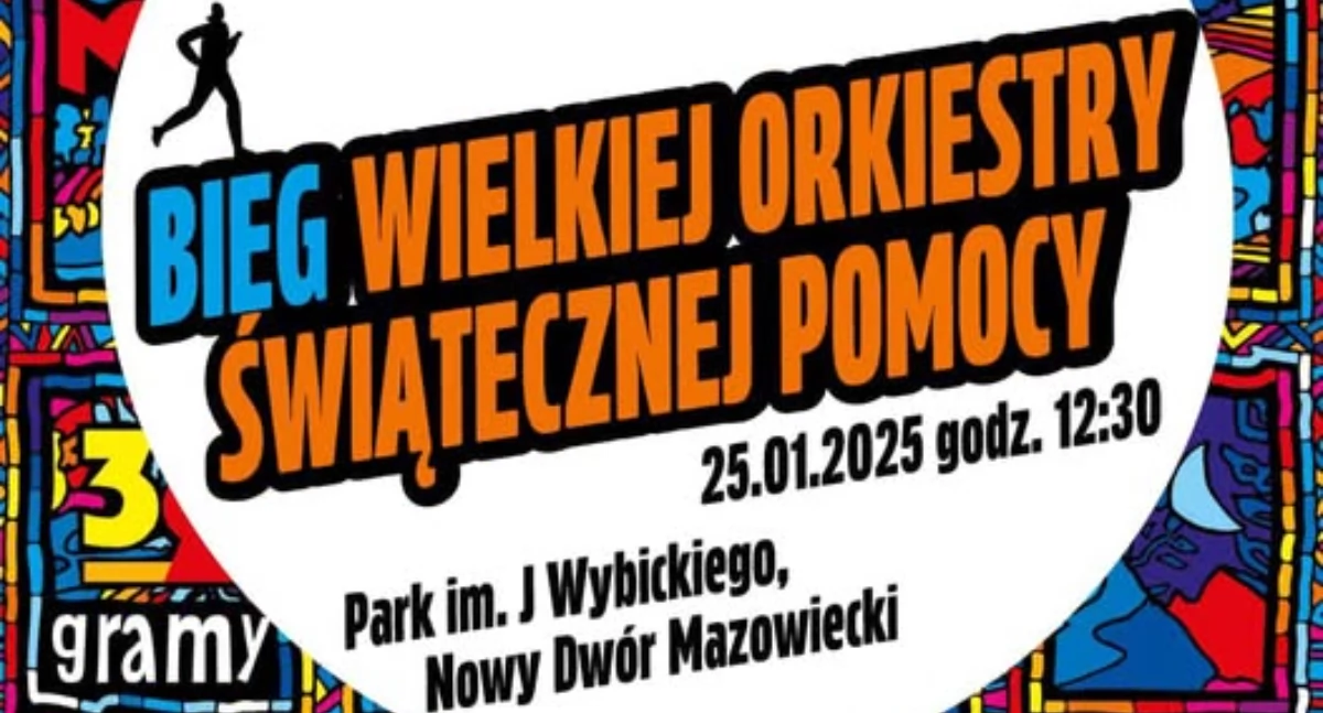 III Edycja Biegu Wielkiej Orkiestry Świątecznej Pomocy w Nowym Dworze Mazowieckim – Zapisy już otwarte!