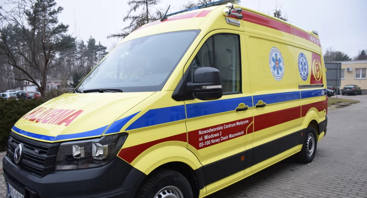 Nowa Karetka dla Nowodworskiego Centrum Medycznego. Flota wzbogacona o Ambulans Typu C