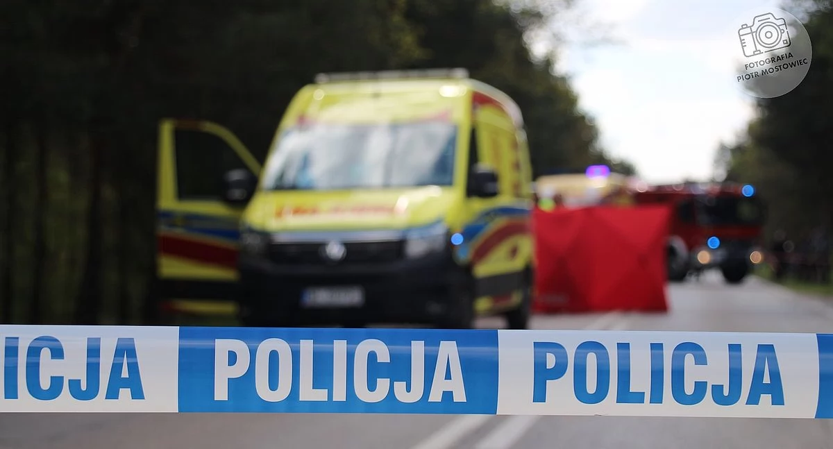 Czosnów. Kierowca ciężarówki zasłabł na trasie S7 - interweniowały służby. Mężczyzna trafił do szpitala