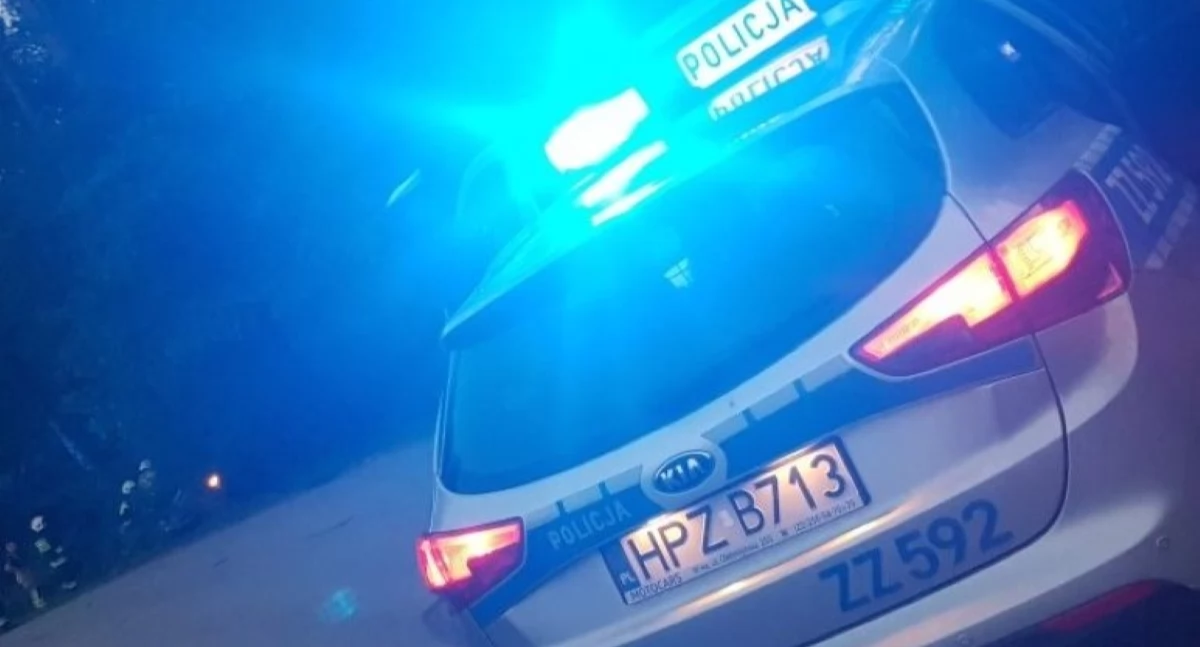 Nasielsk. Pieszy wtargnął przed jadący samochód na DW 632 w Pniewie. Mężczyzna trafił do szpitala