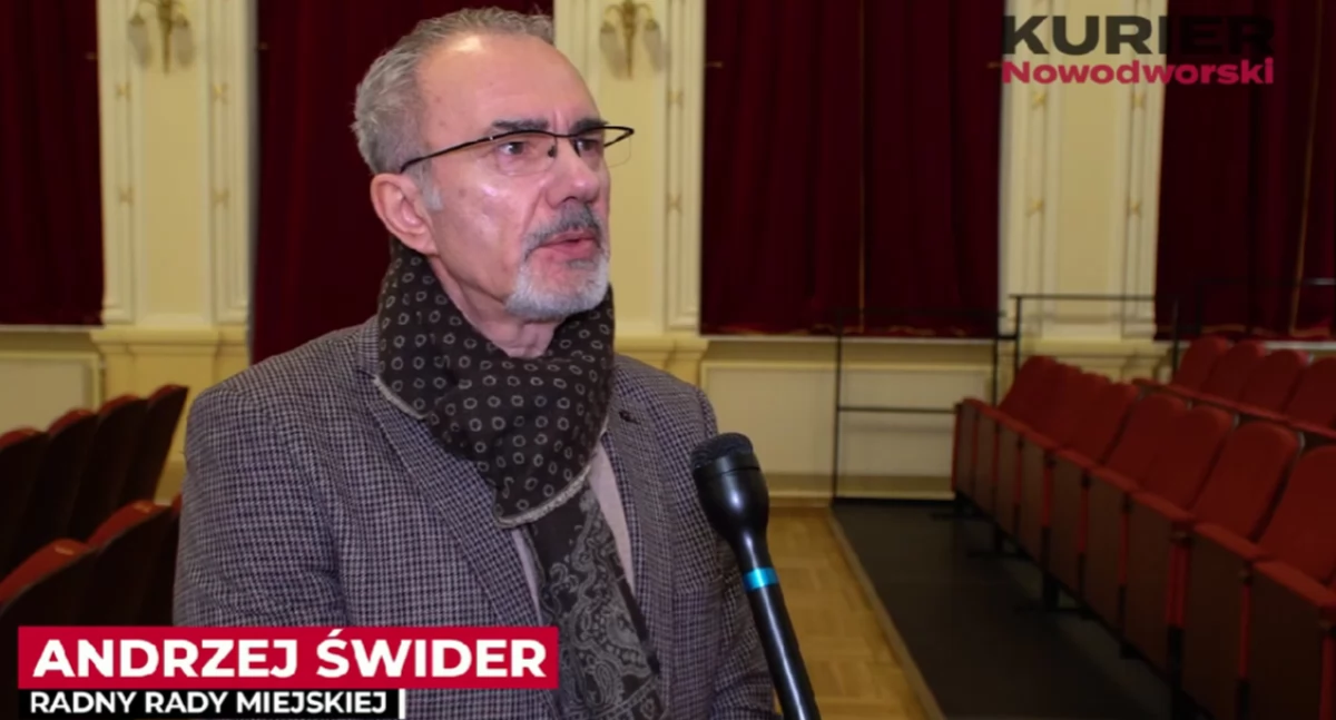 Radny Andrzej Świder o sprzeciwie wobec bezpłatnej komunikacji i jakości transportu publicznego w Modlinie Twierdzy (wideo)