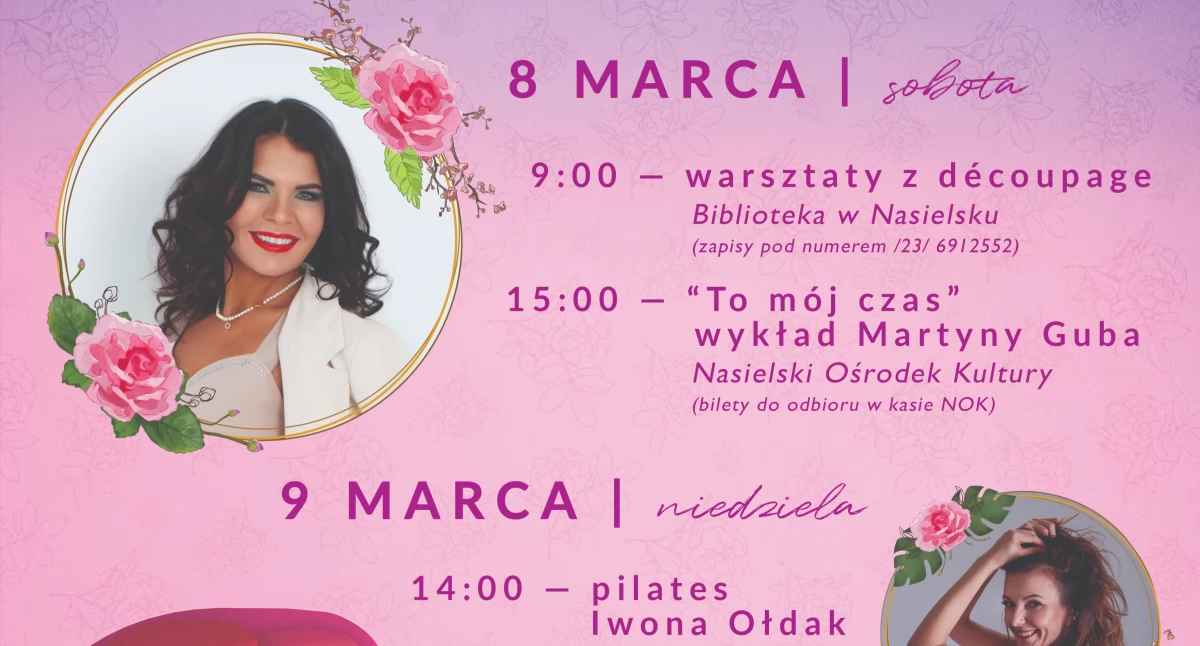 Dzień Kobiet w Nasielsku. Sprawdź co w programie