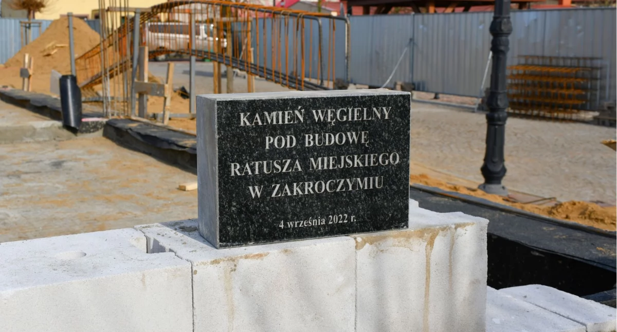 Zakroczym: Wmurowano kamień węgielny pod nowy ratusz