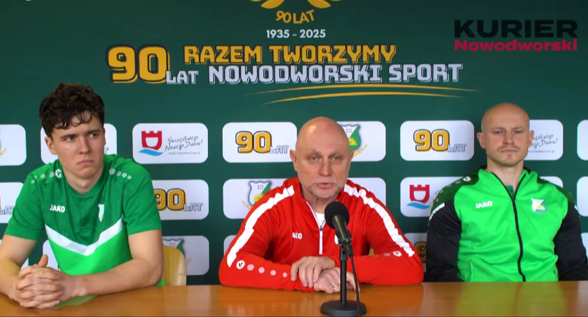 MKS Świt Nowy Dwór Mazowiecki gotowy na rundę wiosenną. Konferencja prasowa.